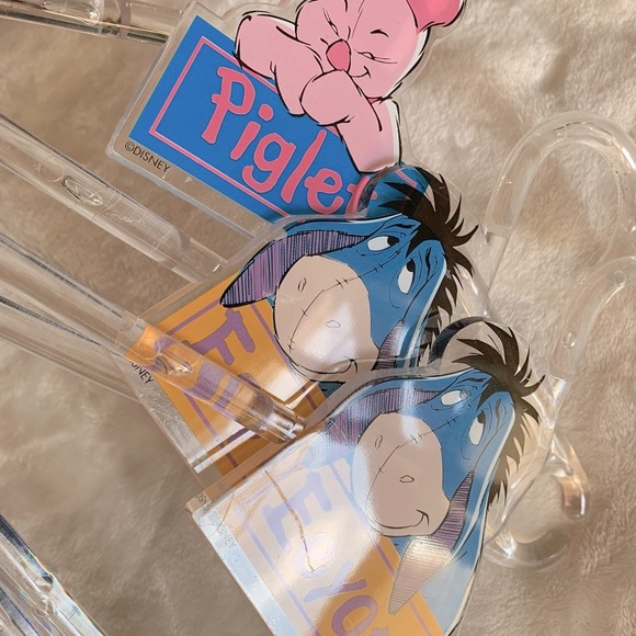 Vintage Disney Winnie the Pooh Heavy Duty Kids Hangers - Picture 2 of 2